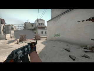 L3k7a #avg insane flickshot with ak 47 on dust 2