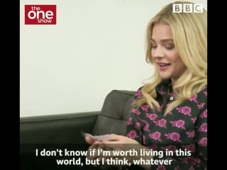 What better way to spread the love on positivetwitterday than with @chloegmoretz playing i