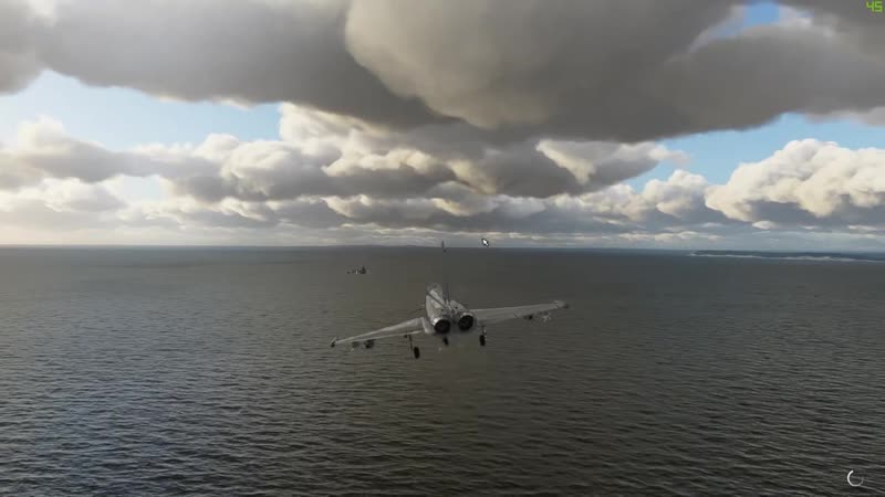 [alamar] microsoft flight simulator посадка на авианосец