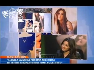 #video maite perroni ( @maiteoficial ) en entrevista a flash fashion