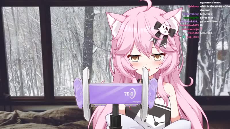 [vtubers r us] nyanners is hungry for feet