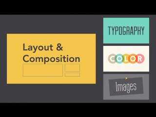 Beginning graphic design (layout composition)