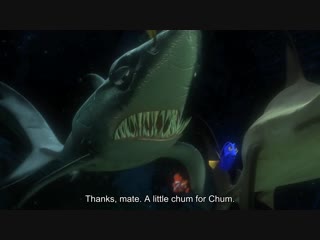 Thanks, mate a little chum for chum