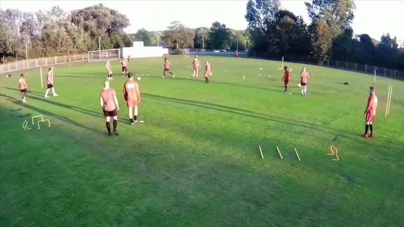 Türchen nr 2 fussballtraining mit maik stolzenberger warum up (teil 1 von 2)