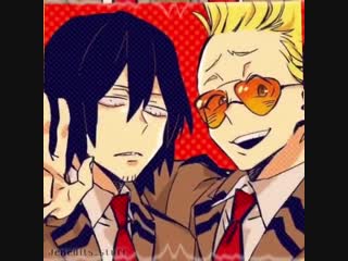 [bnha] hizashi yamada x shouta aizawa