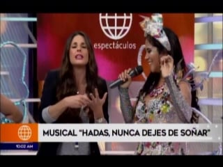 Melissa paredes en hadas nunca dejes de soñar