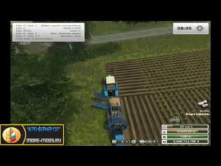 Картофелекопалка "anna z 644" для farming simulator 2013