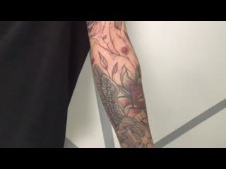 Saint skin tattoo скульптурный рукав скетч