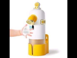 Cute touchless soap dispenser