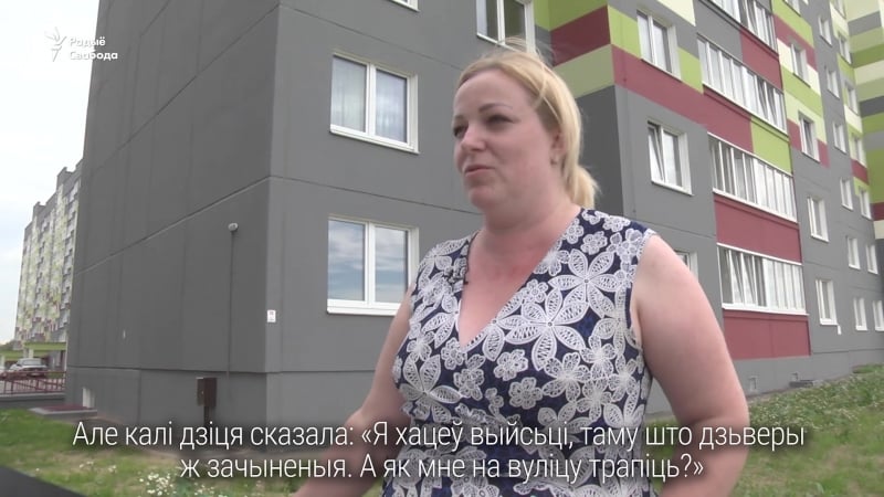 Маленькі хлопчык зваліўся з 7 га паверха суседзі выратавалі