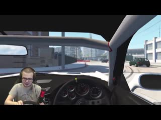 [bulkin] дрифт с гидроручником! теперь можно давать угла без проблем! (beam ng drive с рулём)