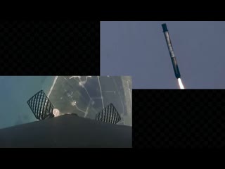 Yesterday's falcon 9 crs 18 landing a cool synchronized view