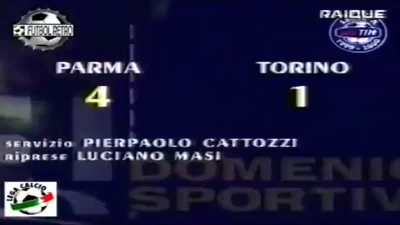 Parma torino 41 serie a 1999/2000