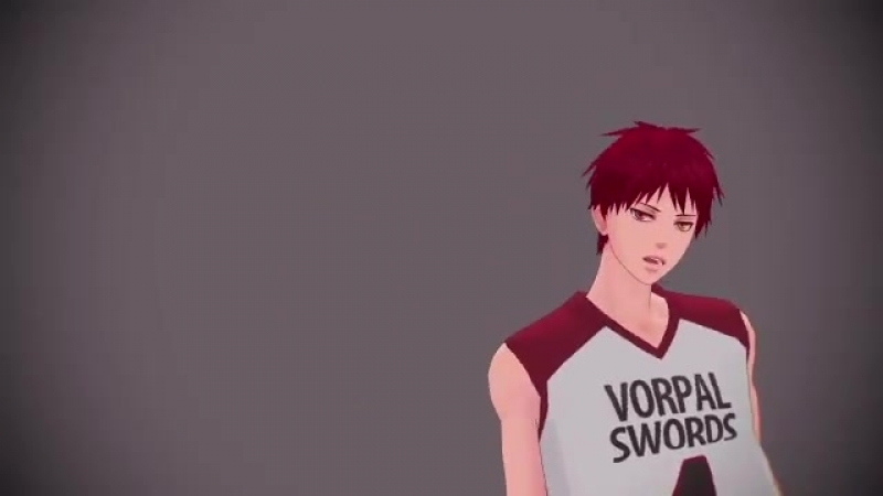Akashi seijuro &amp; nash gold [mmd]