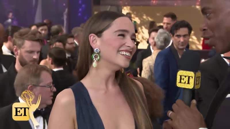 Emmys 2019 emilia clarke says shes channeling in hustlers