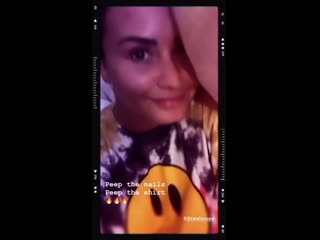 Demi lovato via instagram story