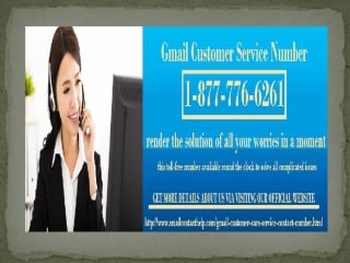 1 877 776 6261 gmail customer support contact and get away all your complication!