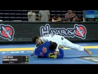 Joao miyao vs gabriel moraes light featherweight final #ibjjfpan16