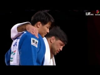 Grand slam paris 2018 final 90 kg mukai shoichiro jpn gviniashvili, beka geo