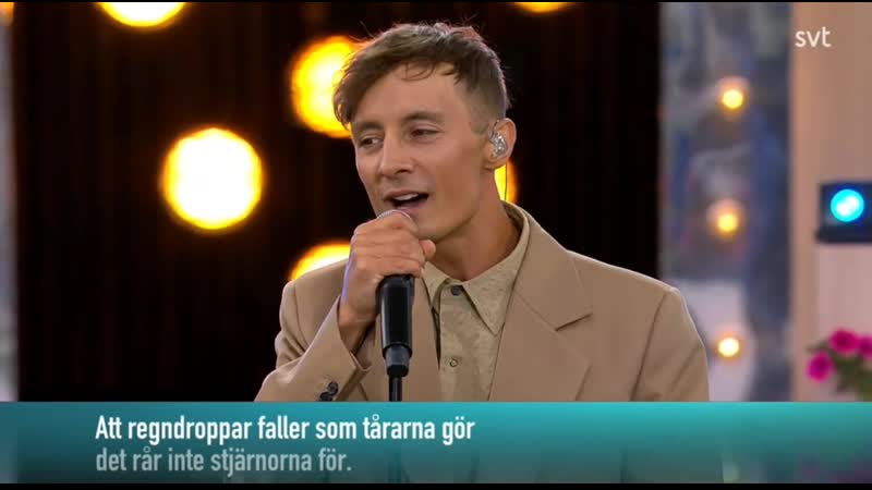 Daniel adams ray and viewers–himlen är oskyldigt blå (allsång på skansen )