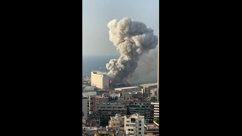 The explosion in beirut взрыв в бейруте