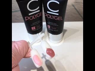 Polygel cosmo nail