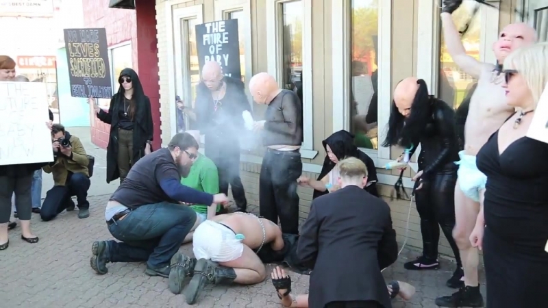 Церковь сотоны (возможно аццкого) в детройте