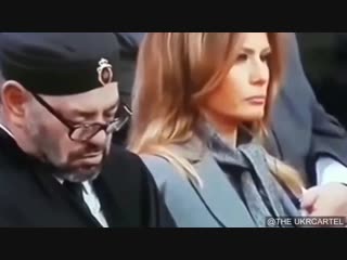 Шок! 18+ король марокко переспал с меланией трамп прямо на глазах у её мужа!