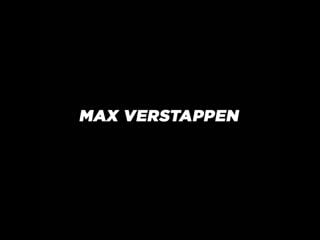 Max verstappen