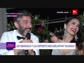 Lali, sbaraglia y gonzalo tobal adelantan “acusada “