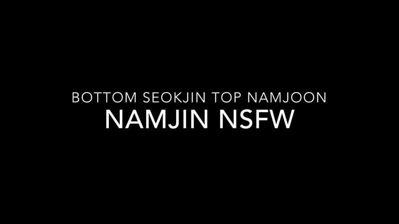 Namjin nsfw | top namjoon bottom seokjin