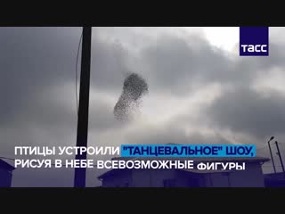 Танцующие облака в небе над краснодаром