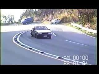 Public street drifting japanese 90s classic jdm retro ( 360 x 640 ) mp4