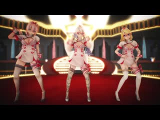 Mmd r 18 [normal] miku & luka & rin step author 000