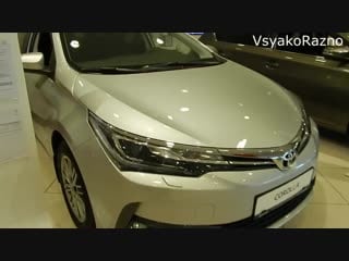 Toyota corolla 1 6 132 л с cvt экстерьер интерьер японский c класс на западе за