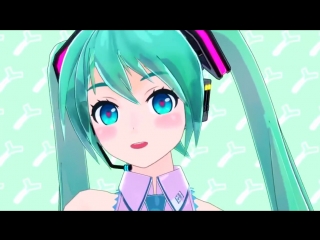 【vocaloid mmd】miku hatsunes fukkireta