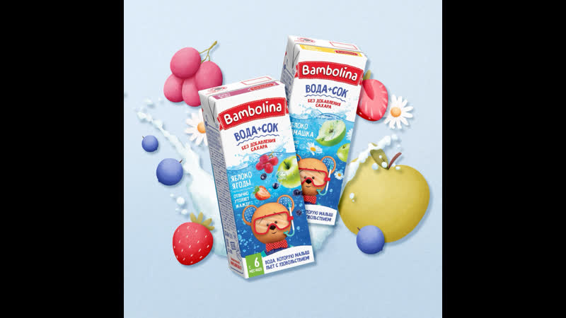 «вода+сок» bambolina