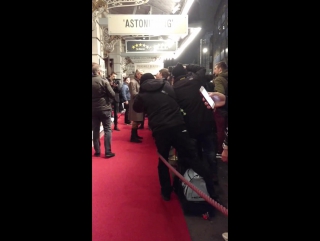 Jeremy irons and sinead cusack arriving at opening night of girl from the north country