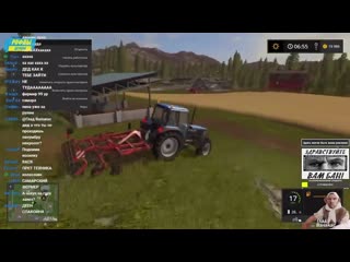 [рофлы детрова] глад валакас farming simulator [разломал технику и ливнул]