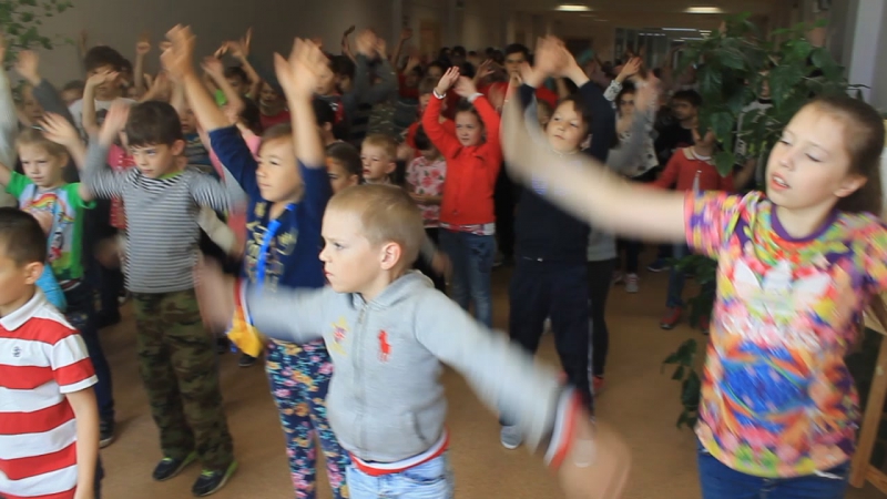 Утренняя зарядка в "весёлой галактике" (06 07 2017)