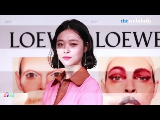 171114 sulli (설리) at loewe 2018 s s collection preview event