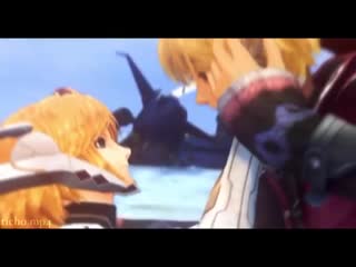 ↬ xenoblade; shulk & fiora