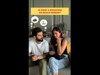 Anushka sharma and virat kohli took a break with