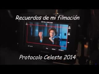 Protocolo celeste (backstage) con natalia oreiro y diego forlán dir martín sast