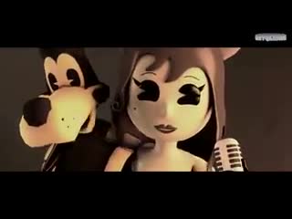 [sfm] песня алиса ангел бенди и чернильная машина анимация batim на русском озвучка song