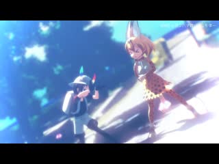 Mmd kf serval & kaban angel fish