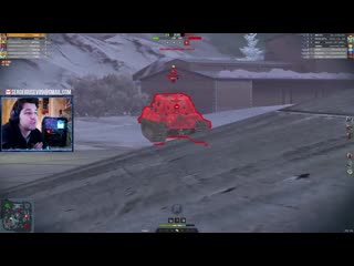 [glafi com] мини бабаха 80% экипажа и 49% побед встретил скиловика ● танк fv4202 vs пт сау fv215b 183 с 60%