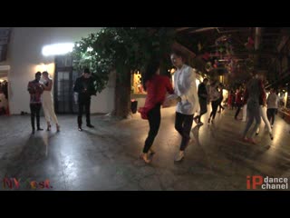 Salsa live nikita antsukhskiy & anastasia makeeva || ny fest 2019