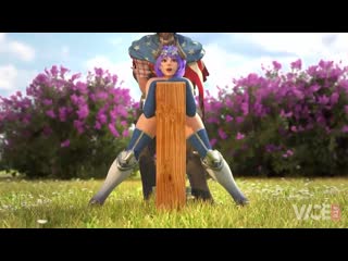 Brigitte by vicer34 ( overwatch sfm 3d animated blender )