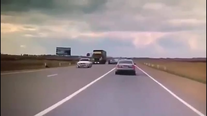 Появилось видео массового дтп, которое произошло 11 сентября на автомобильной дороге темрюк краснод